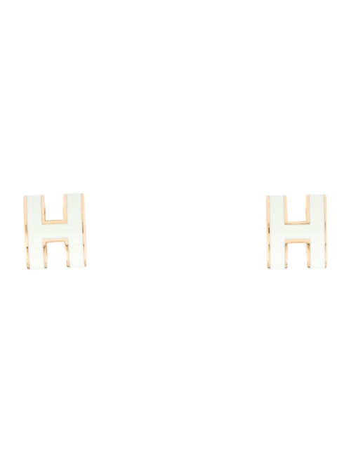Hermès Mini Pop H Stud Earrings