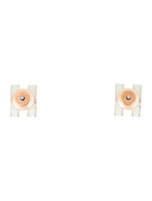 Hermès Mini Pop H Stud Earrings