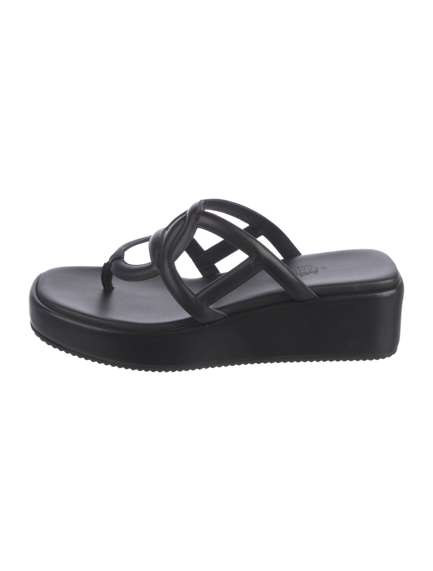 Hermès Gipsy Chaîne d'Ancre Insignia Slides