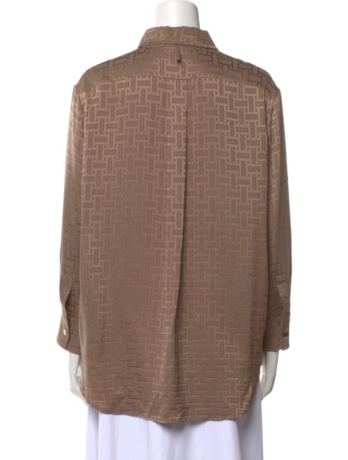 Hermès 2024 Mosaique Button-Up Top