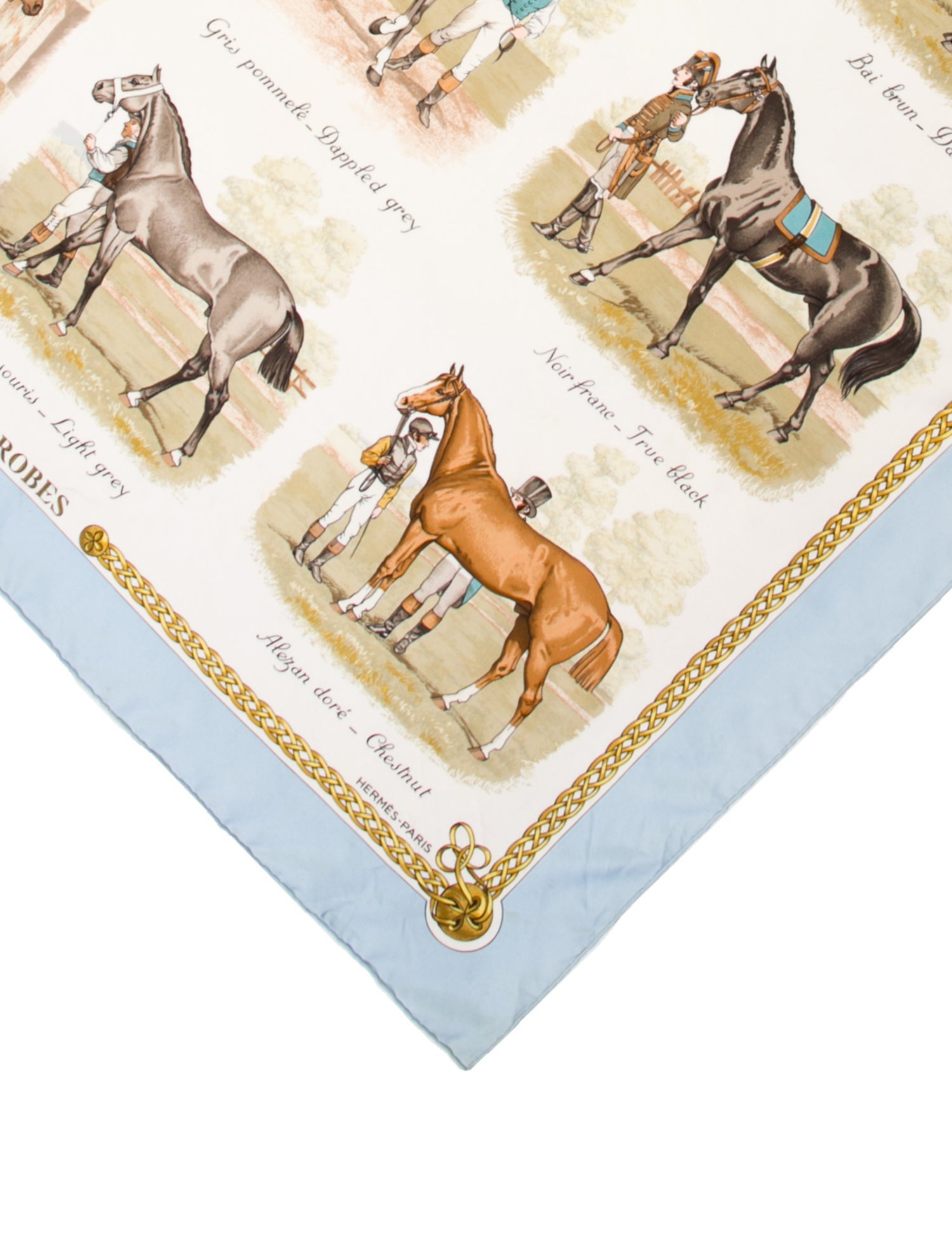 Hermès Les Robes Silk Scarf