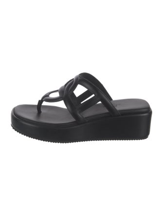 Hermès Gipsy Chaîne d'Ancre Insignia Flip Flops