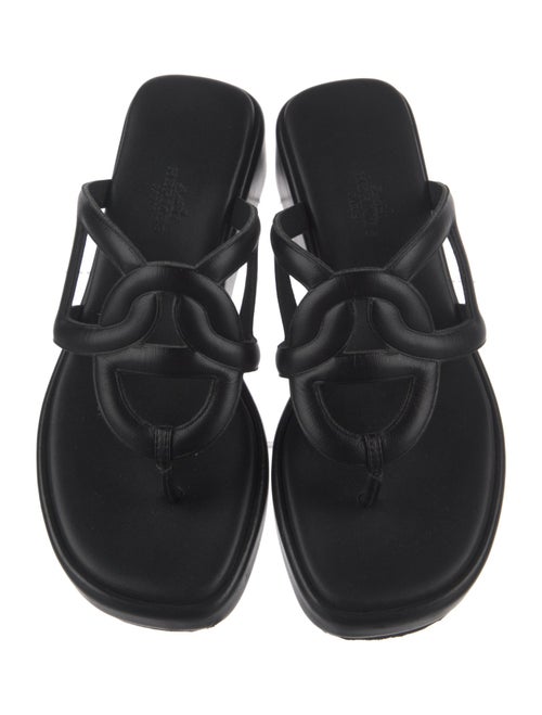 Hermès Gipsy Chaîne d'Ancre Insignia Flip Flops