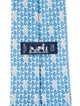 Hermès Patterned Silk Tie