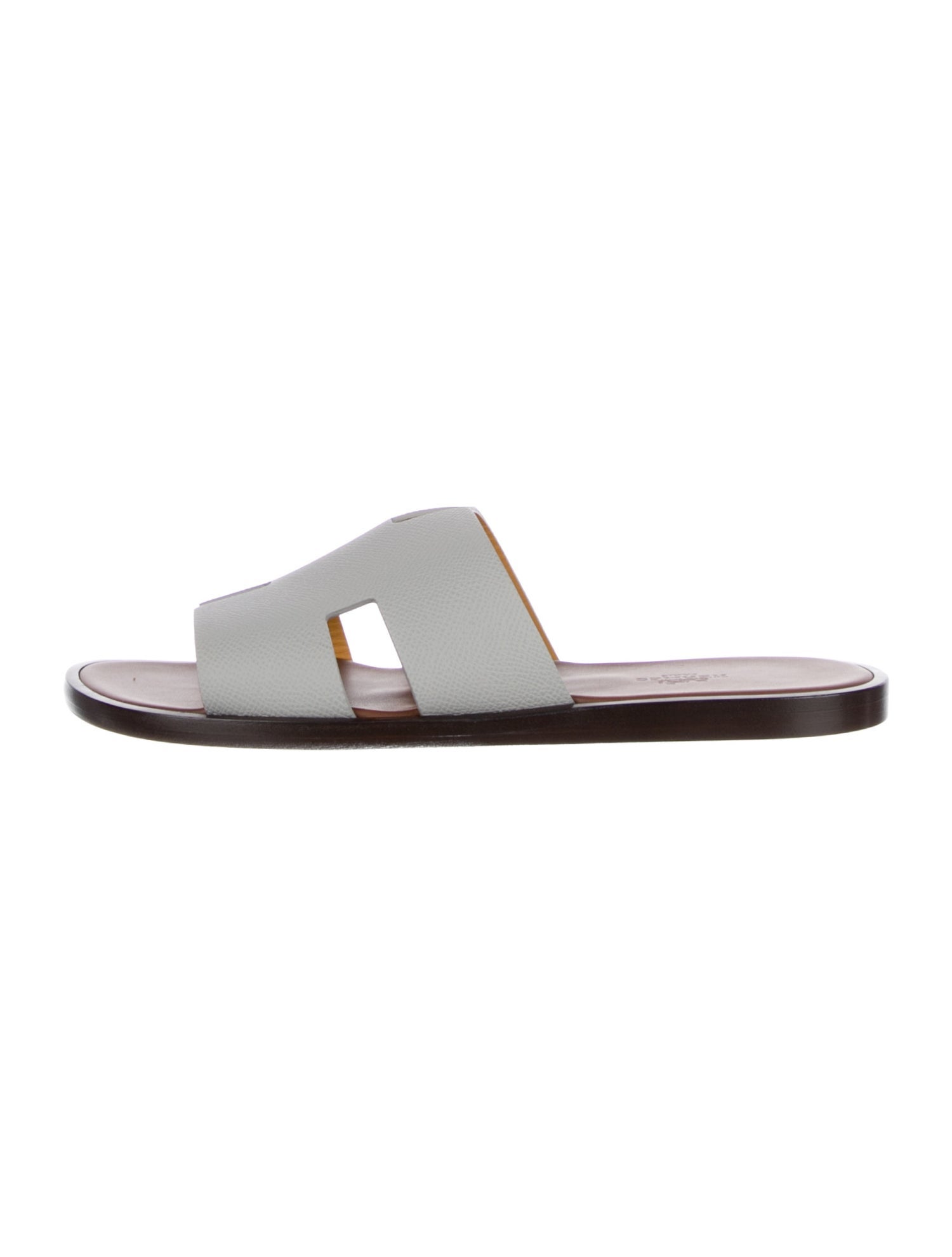Hermès Izmir Leather Slides