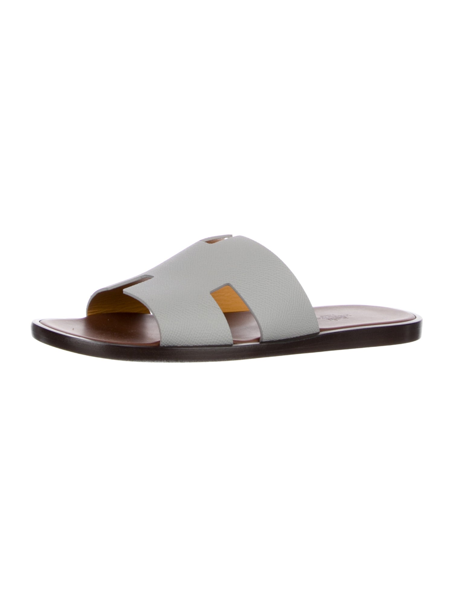 Hermès Izmir Leather Slides