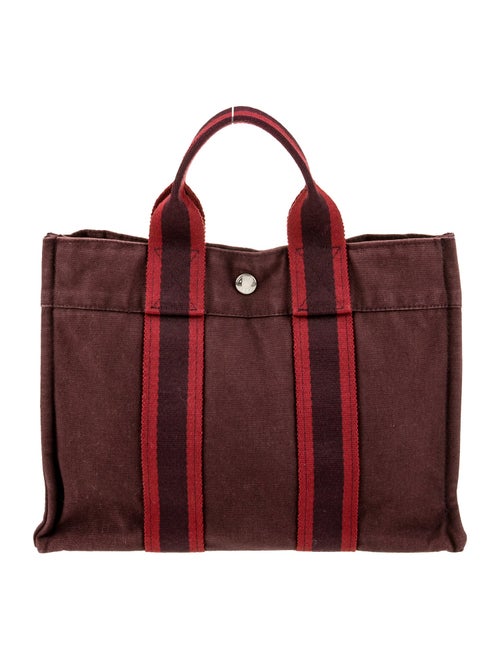 Hermès Toile Fourre-Tout PM