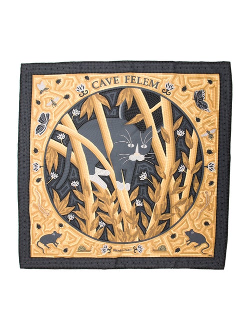Hermès Cave Felem Silk Scarf