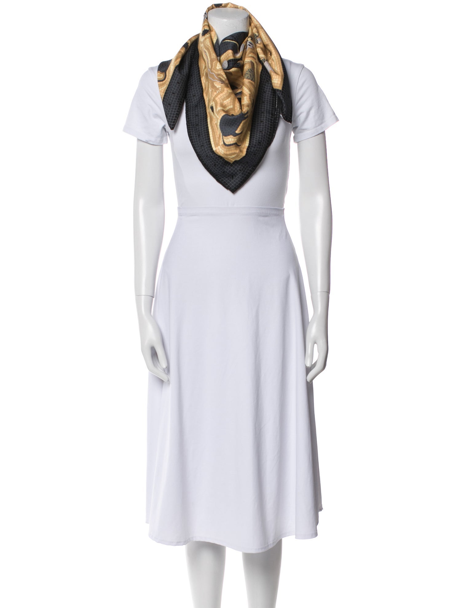 Hermès Cave Felem Silk Scarf