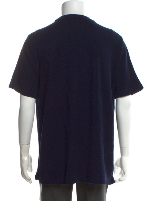 Hermès H Logo V-Neck T-Shirt