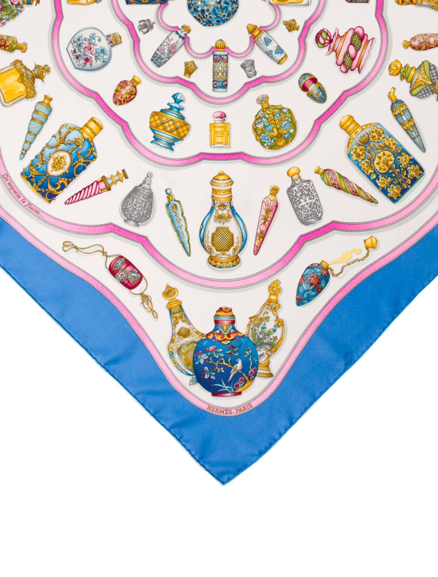 Hermès Qu Importe Le Flacon Silk Scarf