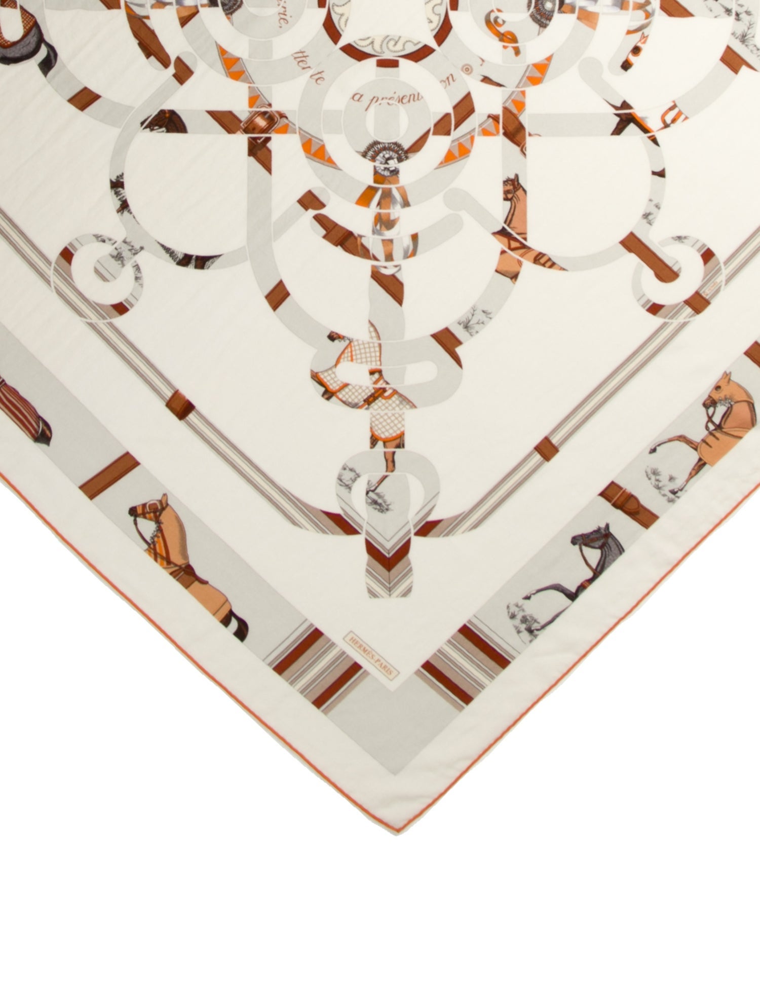 Hermès Eperon D'Or et Tenues Cashmere Shawl