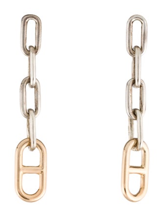 Hermès Chaine d'Ancre Drop Earrings