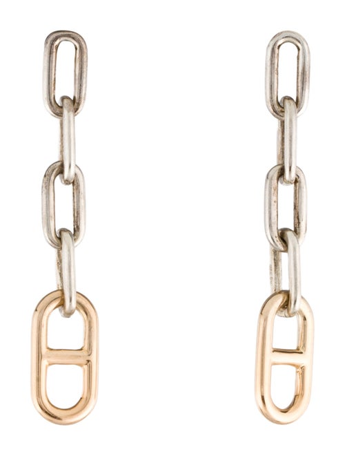 Hermès Chaine d'Ancre Drop Earrings
