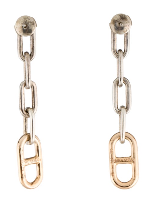 Hermès Chaine d'Ancre Drop Earrings