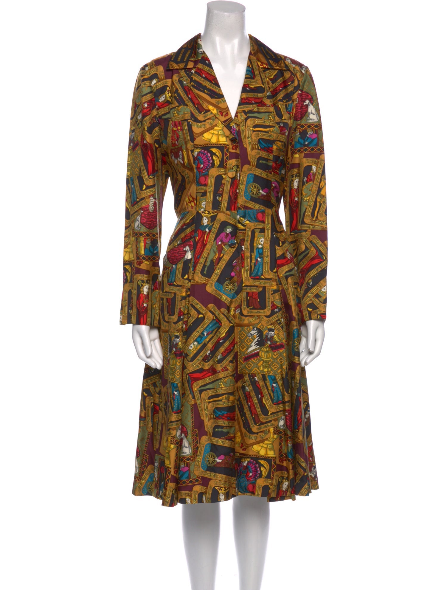 Hermès 2000's Midi Length Dress