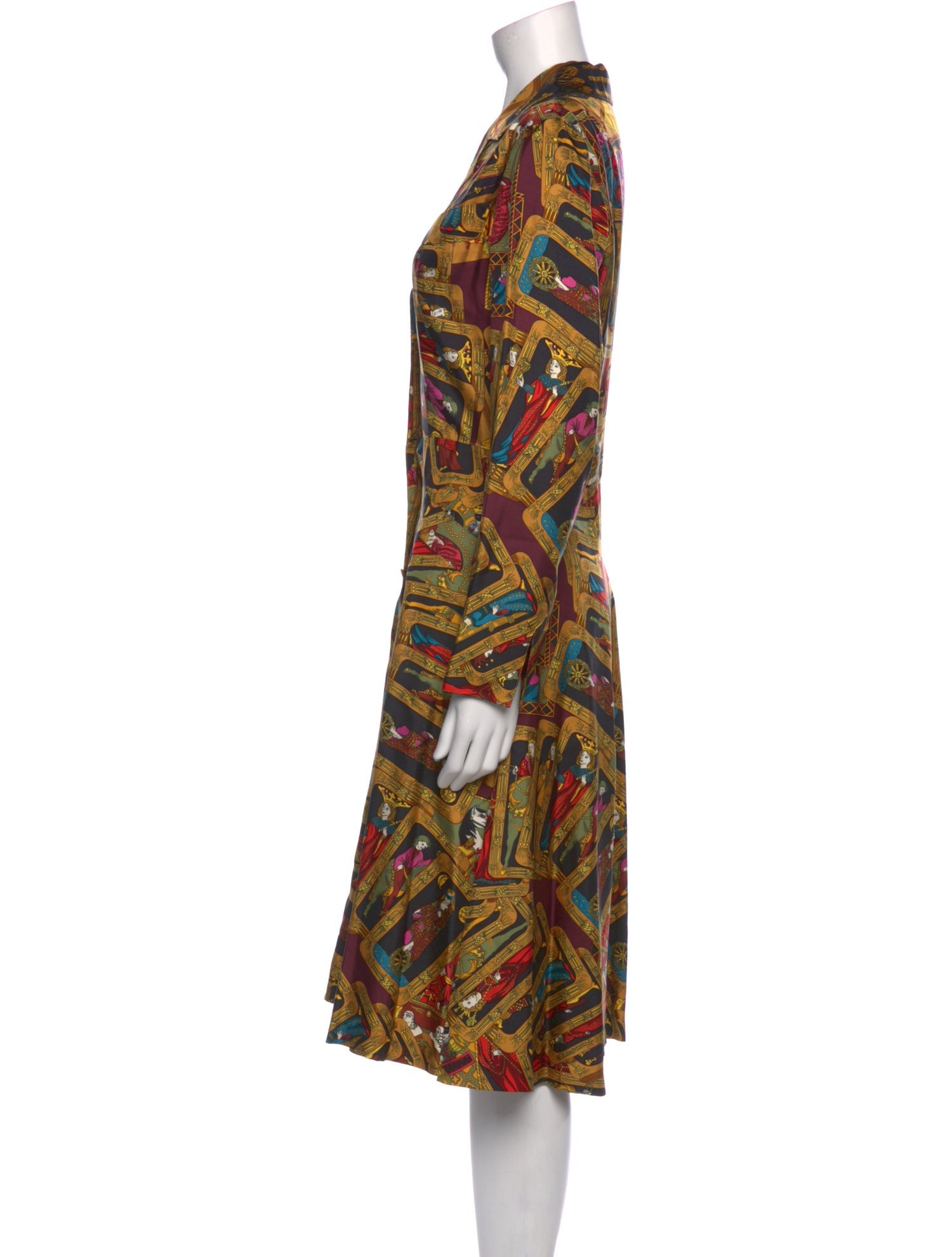 Hermès 2000's Midi Length Dress