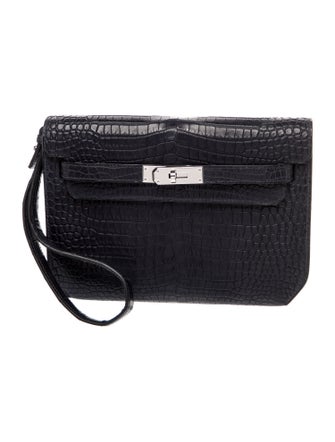 Hermès Porosus Crocodile Kelly Dépêches 25