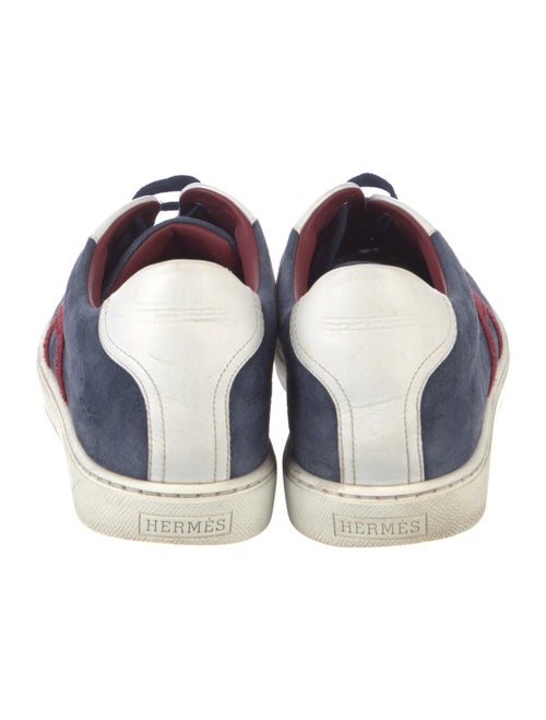 Hermès H Logo Leather Sneakers