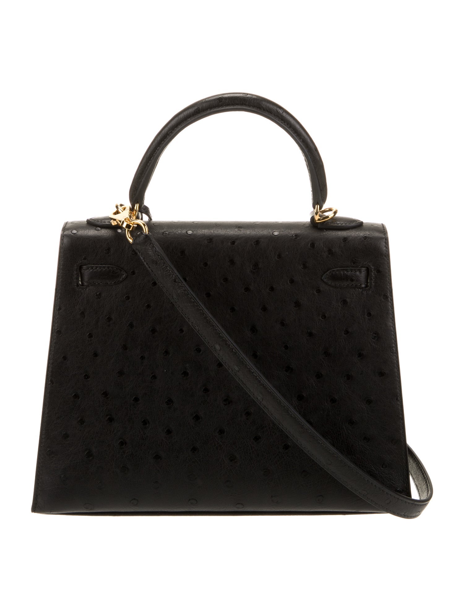Hermès 2023 Ostrich Kelly II Sellier 25