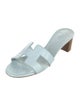 Hermès Oasis Crocodile Slides