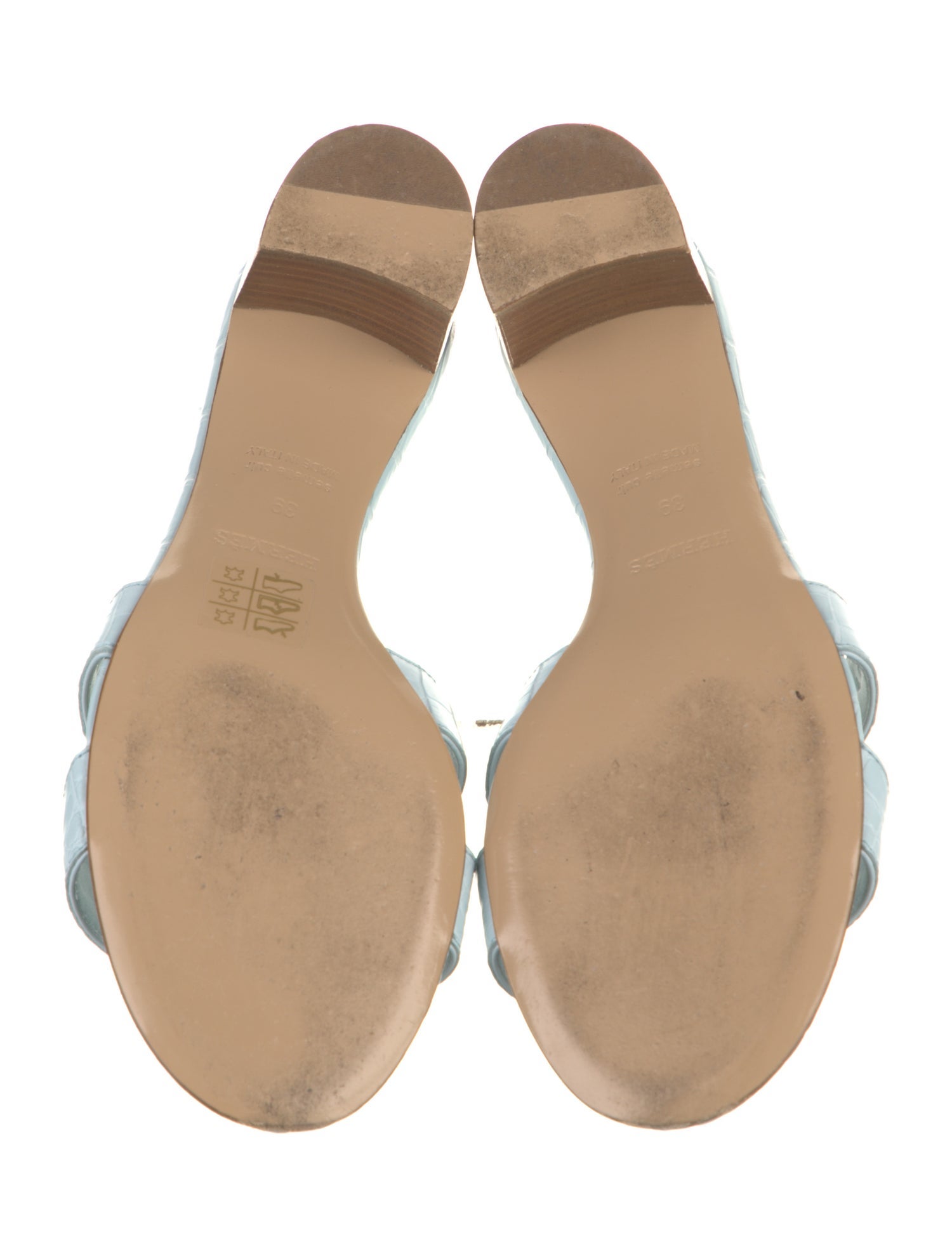 Hermès Oasis Crocodile Slides