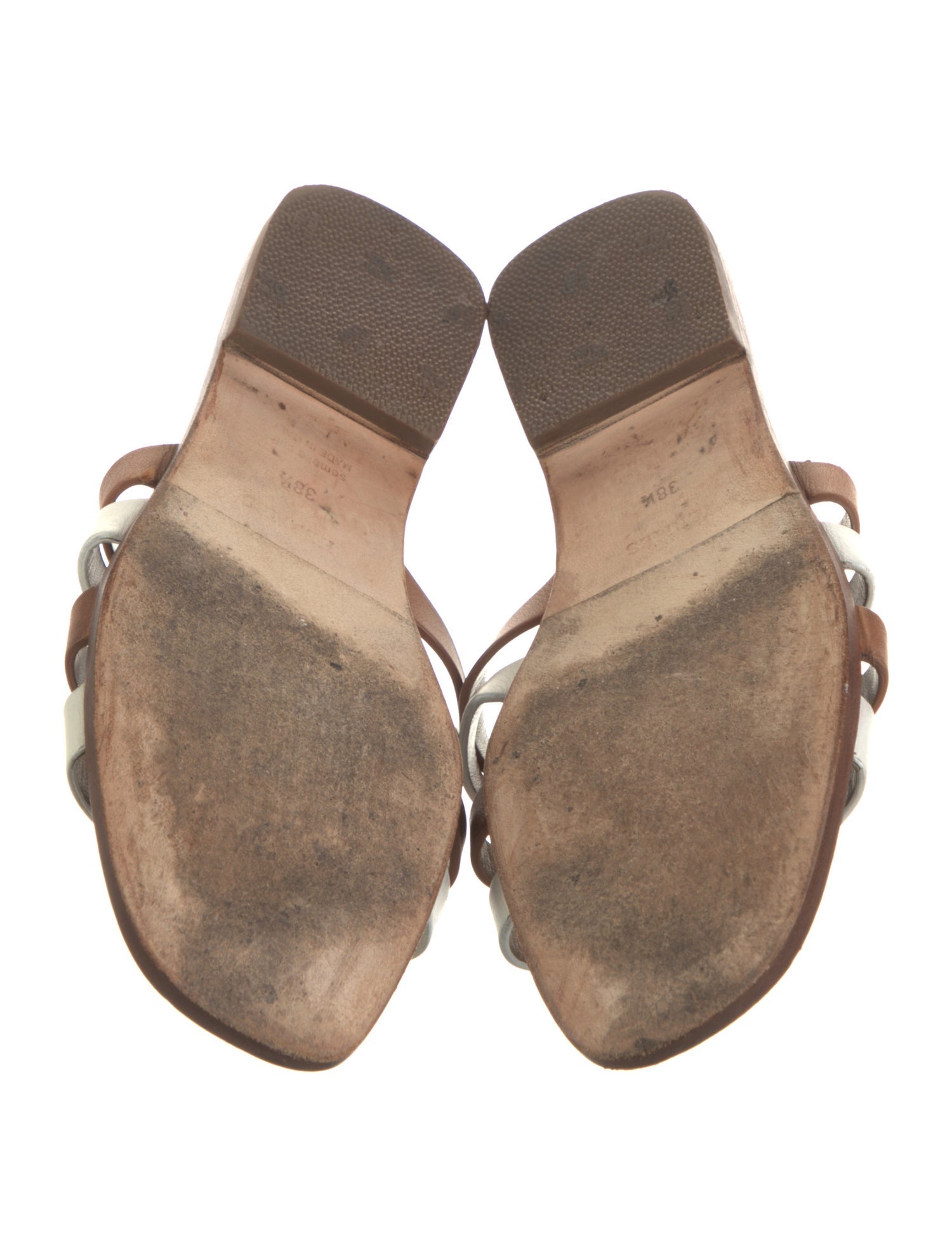 Hermès Amore Leather Slides