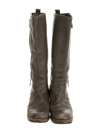 Hermès Leather Riding Boots