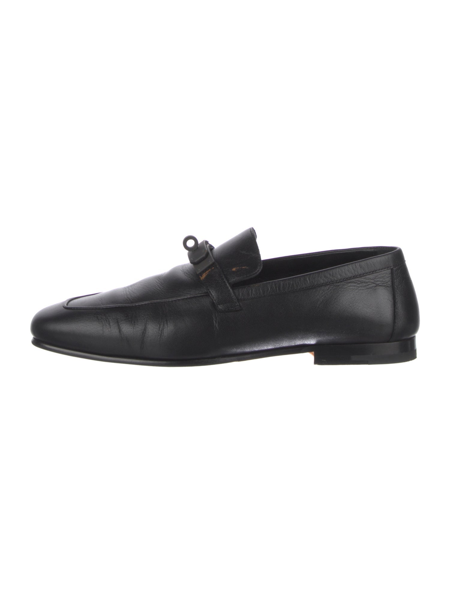 Hermès Destin Leather Dress Loafers