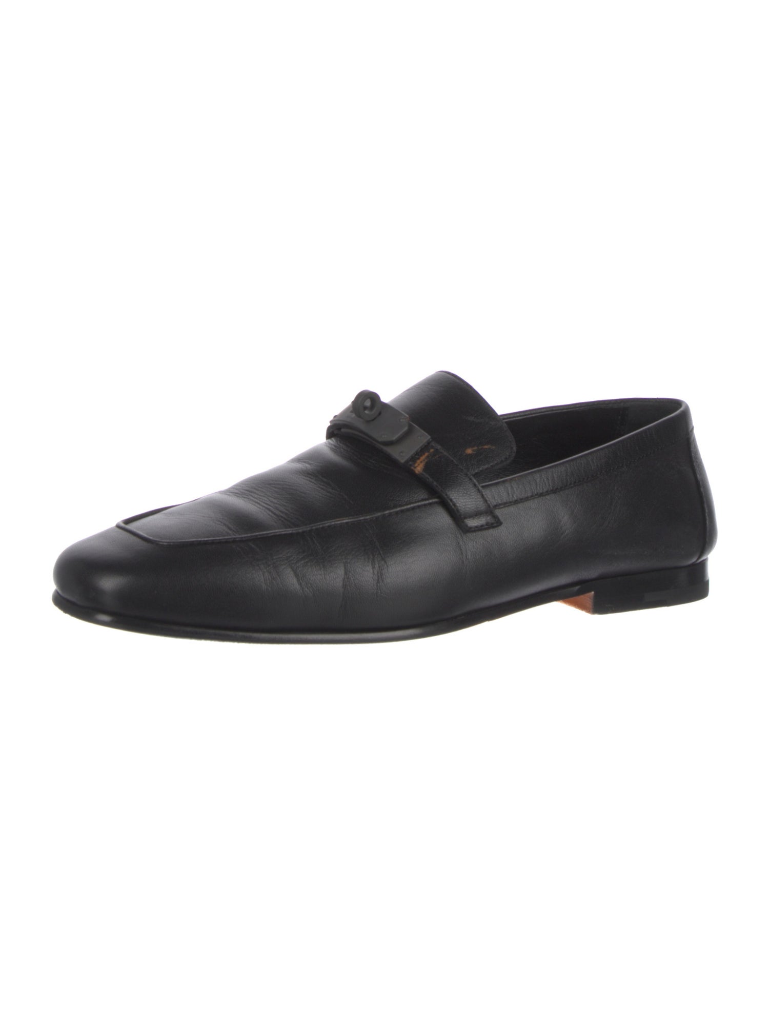 Hermès Destin Leather Dress Loafers