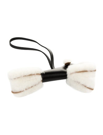 Hermès Milo Lambskin Shearling Budy Charm
