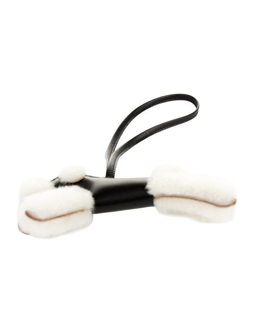 Hermès Milo Lambskin Shearling Budy Charm