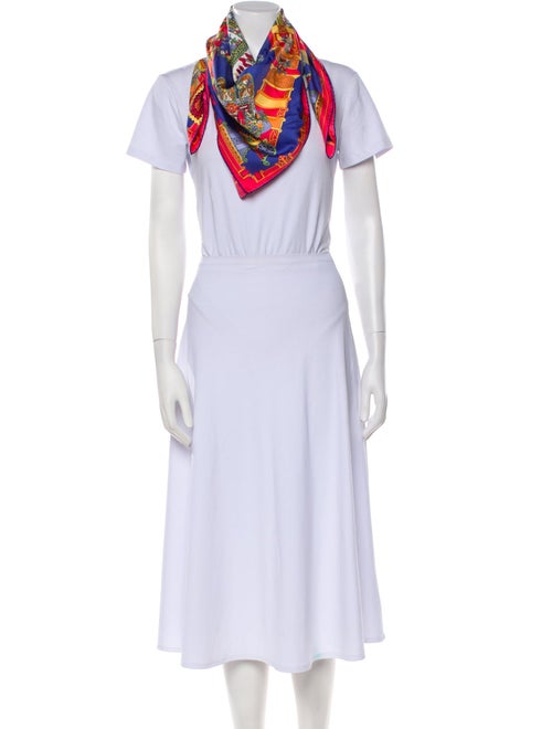 Hermès Astres et Soleils Silk Scarf