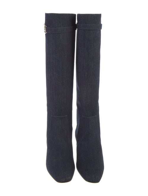 Hermès Versailles Denim Riding Boots