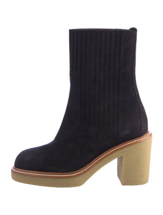 Hermès Donia 70 Suede Sock Boots