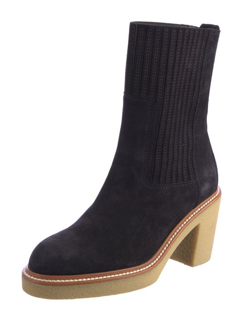 Hermès Donia 70 Suede Sock Boots