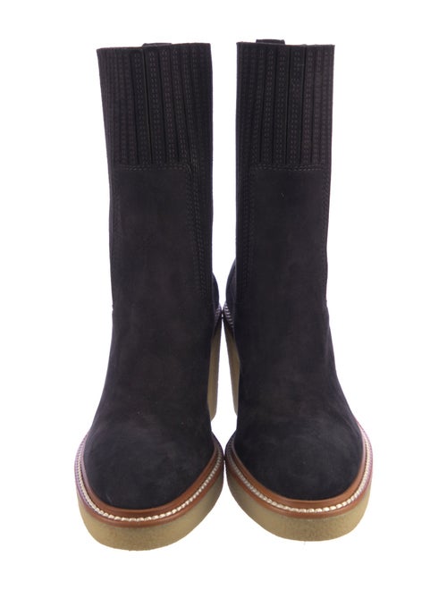 Hermès Donia 70 Suede Sock Boots