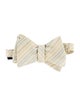 Hermès Striped Silk Bow Tie