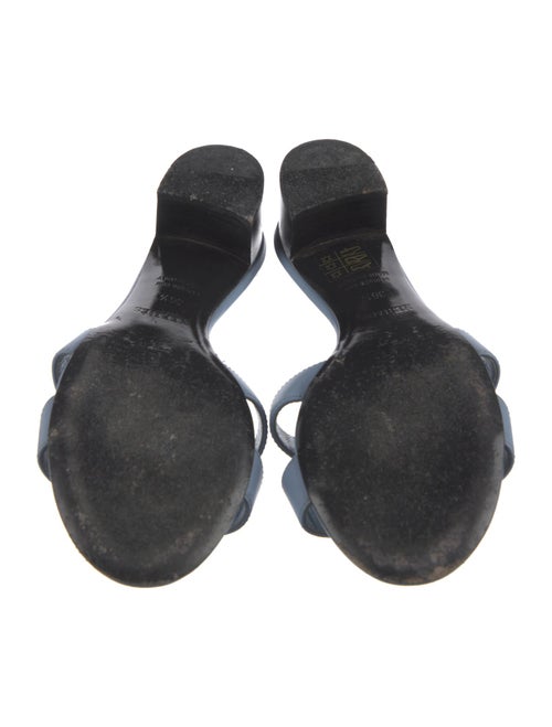 Hermès Oasis Leather Slides