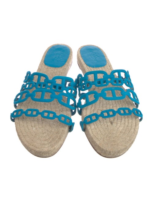 Hermès Acone Chaîne d'Ancre Insignia Slides