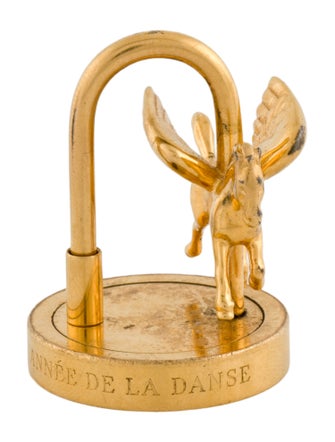 Hermès Année de la Danse Pegasus Cadena Lock Charm
