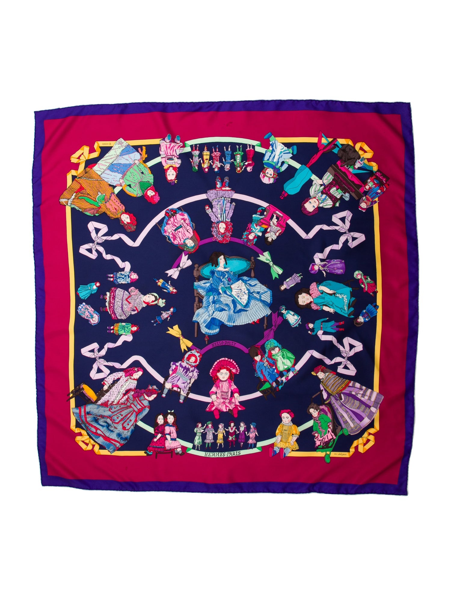 Hermès Hello Dolly Silk Scarf