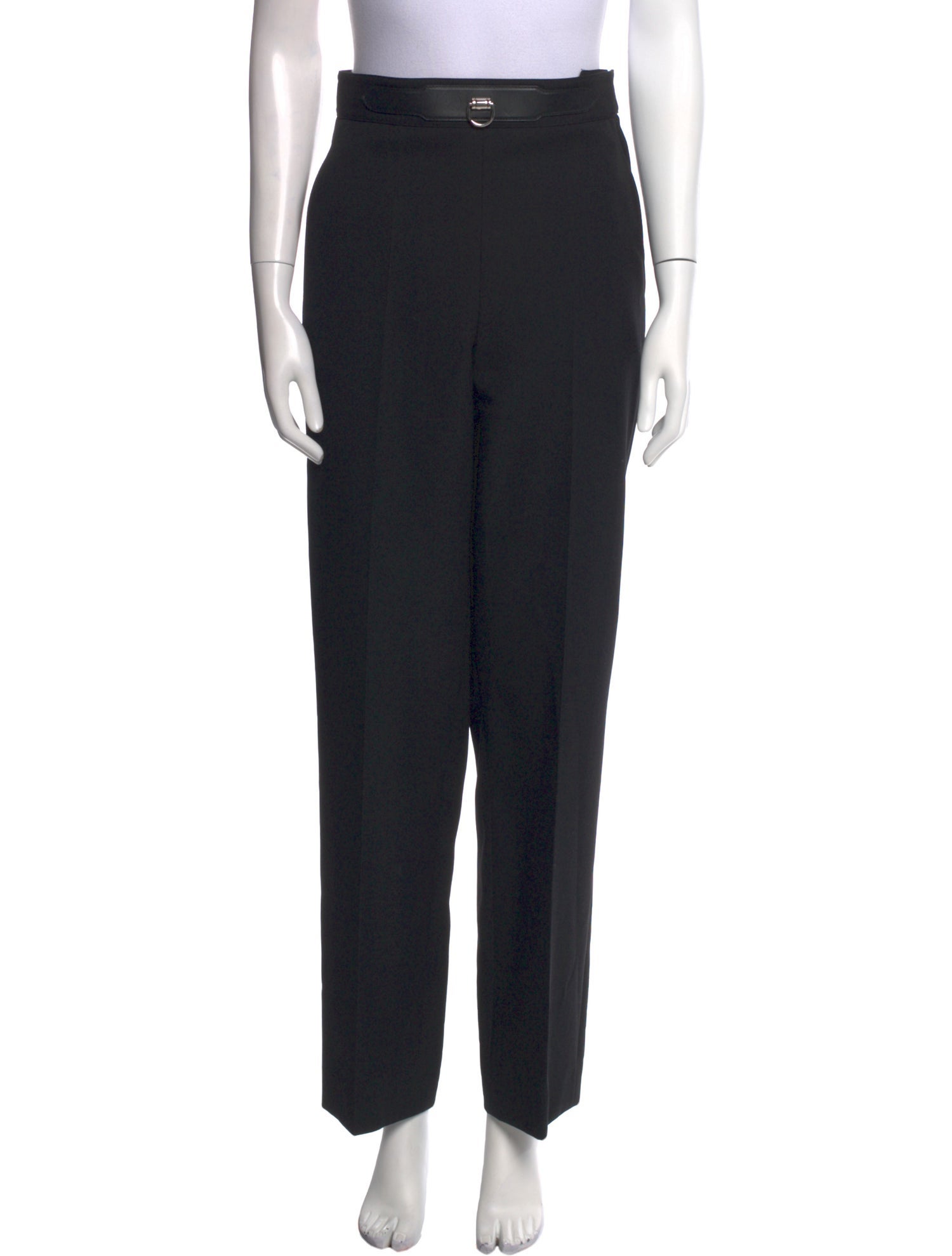 Hermès Wool Straight Leg Pants