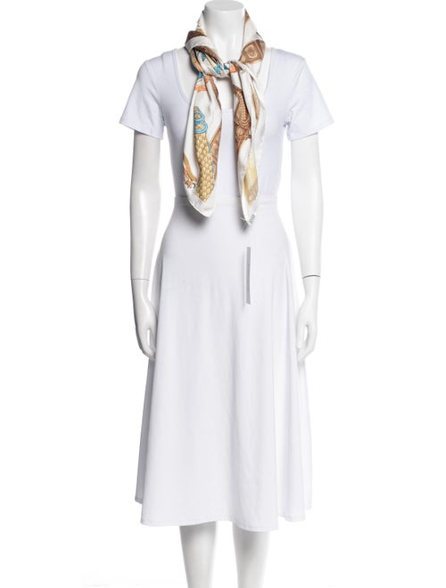 Hermès Ceintures et Liens Silk Scarf