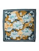Hermès Fleurs De Lotus Silk Scarf