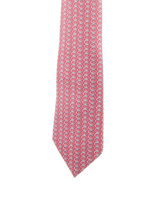 Hermès Silk Pattern Tie