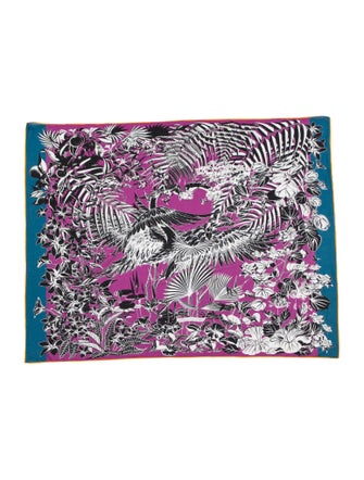 Hermès Flamingo Party Canvas Pareo