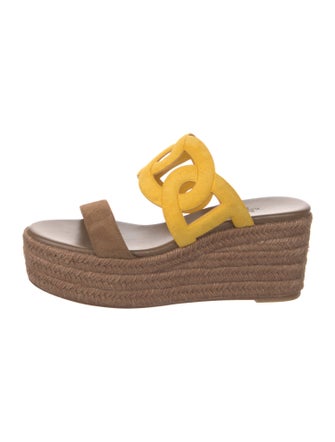 Hermès 2024 Chaîne d'Ancre Insignia Espadrilles