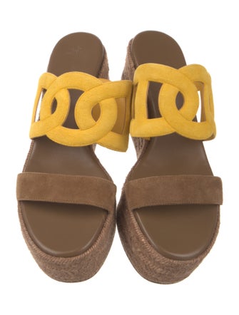 Hermès 2024 Chaîne d'Ancre Insignia Espadrilles