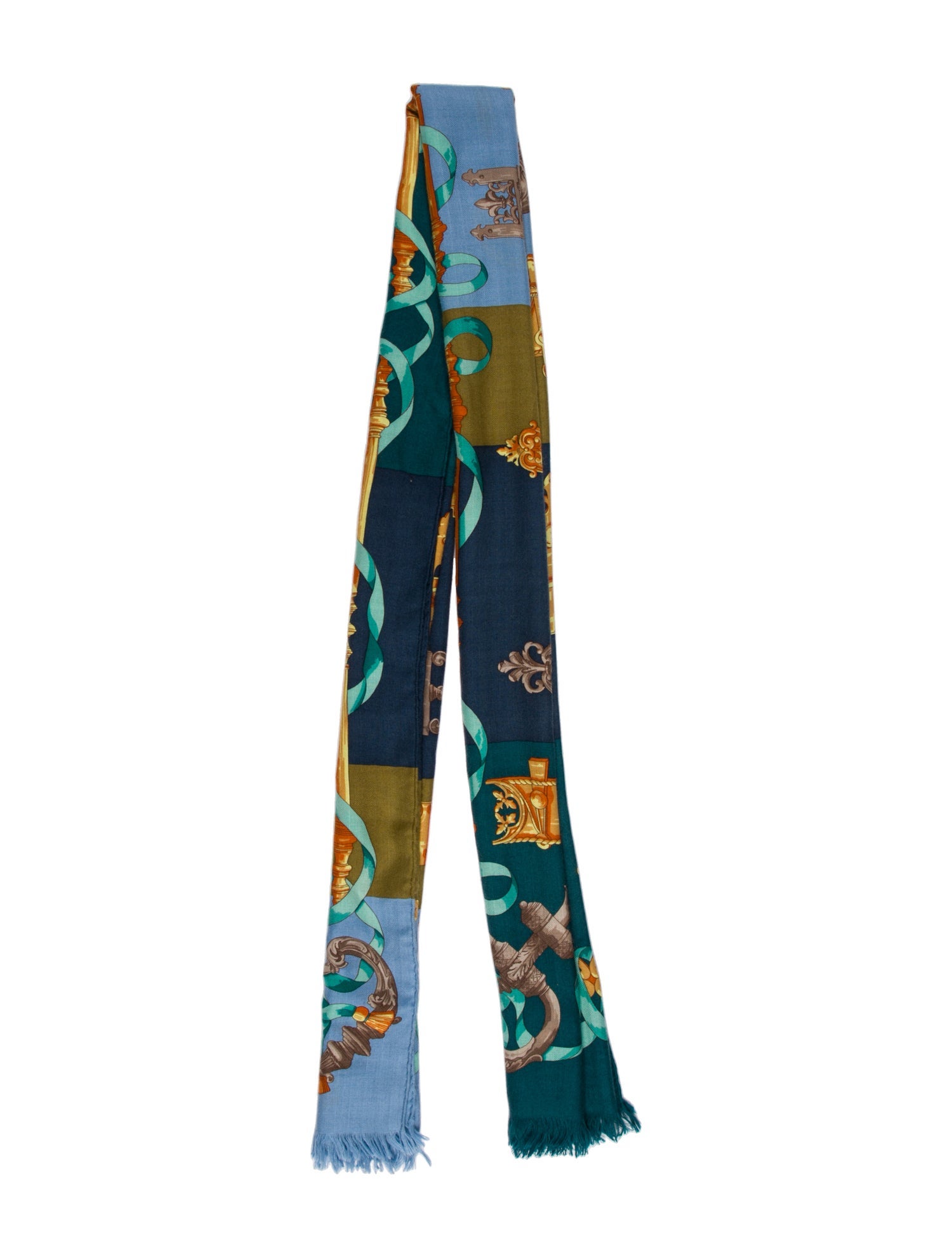 Hermès Ferronnerie Cashmere Scarf